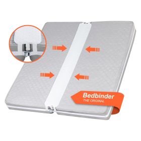 2-in-1 Bed Bridge Twin to King with Attached Sheet - Twin Bed Connector - Split King Gap Filer - Mattress Wedge Gap Filler - Twin to King Bed Converte