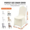 VEVOR Stretch Spandex Folding Chair Covers, Universal Fitted Chair Cover, Removable Washable Protective Slipcovers, for Wedding, Holiday, Banquet, Par