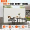 VEVOR Retractable Side Awning, 79''x 118'' Outdoor Privacy Screen, 180g Polyester Water-proof Retractable Patio Screen, UV 30+ Room Divider Wind Scree